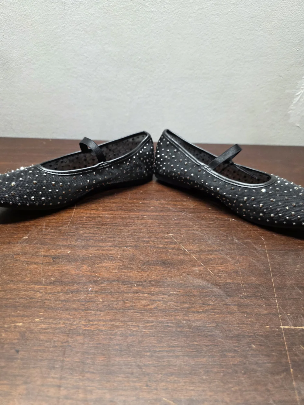 Madden NYC Black Studded Mary Jane Girls' Dress Shoes